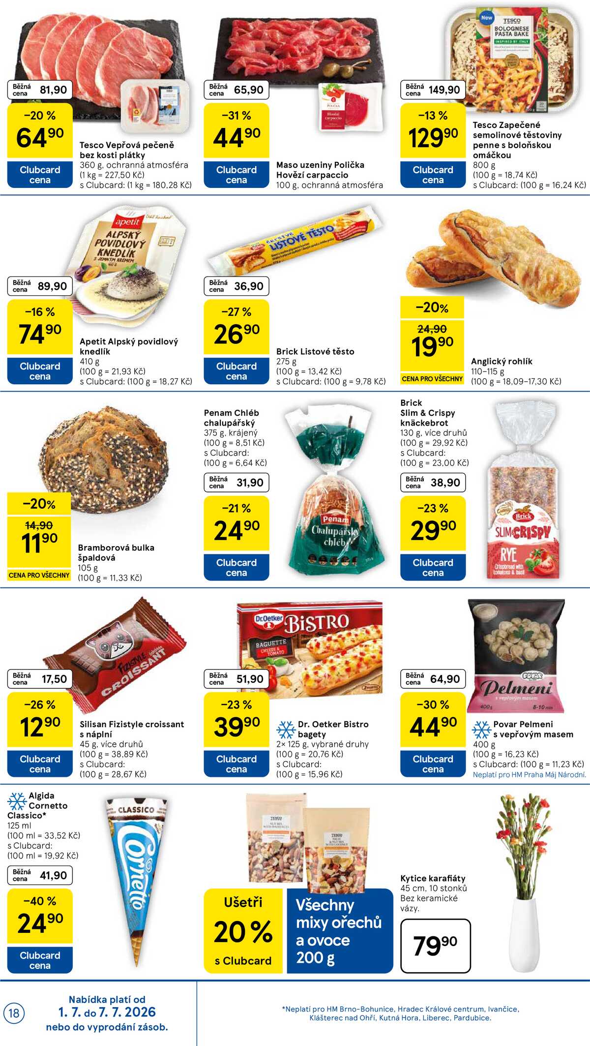 Tesco malé hypermarkety od 1.7. do 7.7.2026 strana 18
