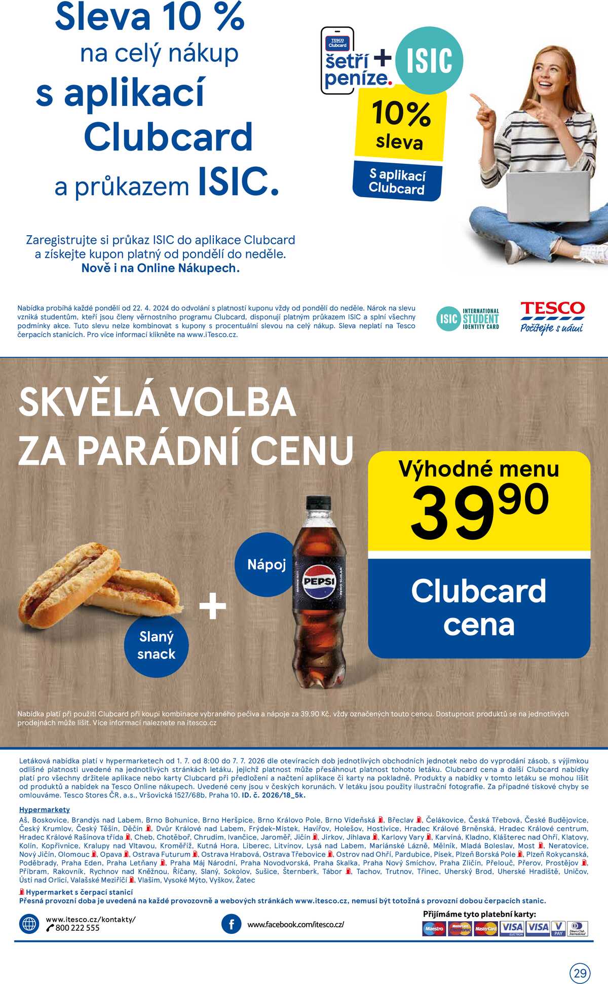 Tesco malé hypermarkety od 1.7. do 7.7.2026 strana 29