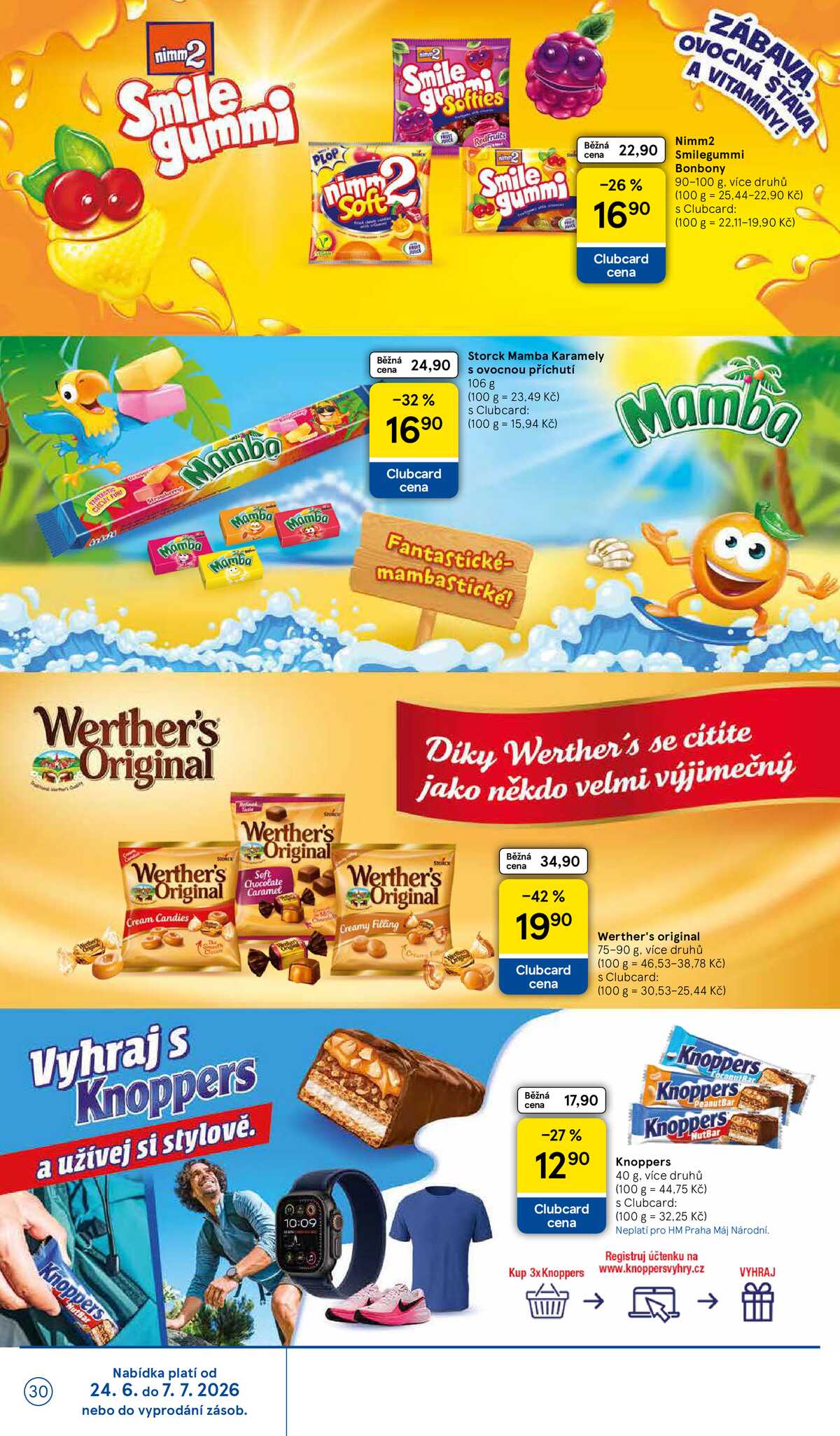 Tesco malé hypermarkety od 1.7. do 7.7.2026 strana 30