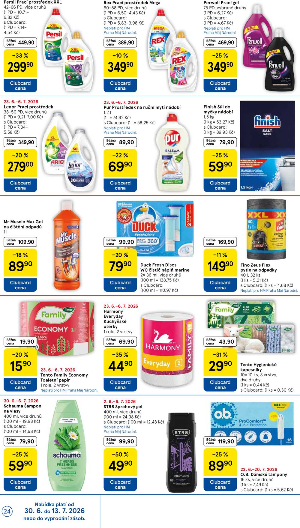 Leták Tesco - Tesco malé hypermarkety od 1.7. do 7.7.2026 - strana 24