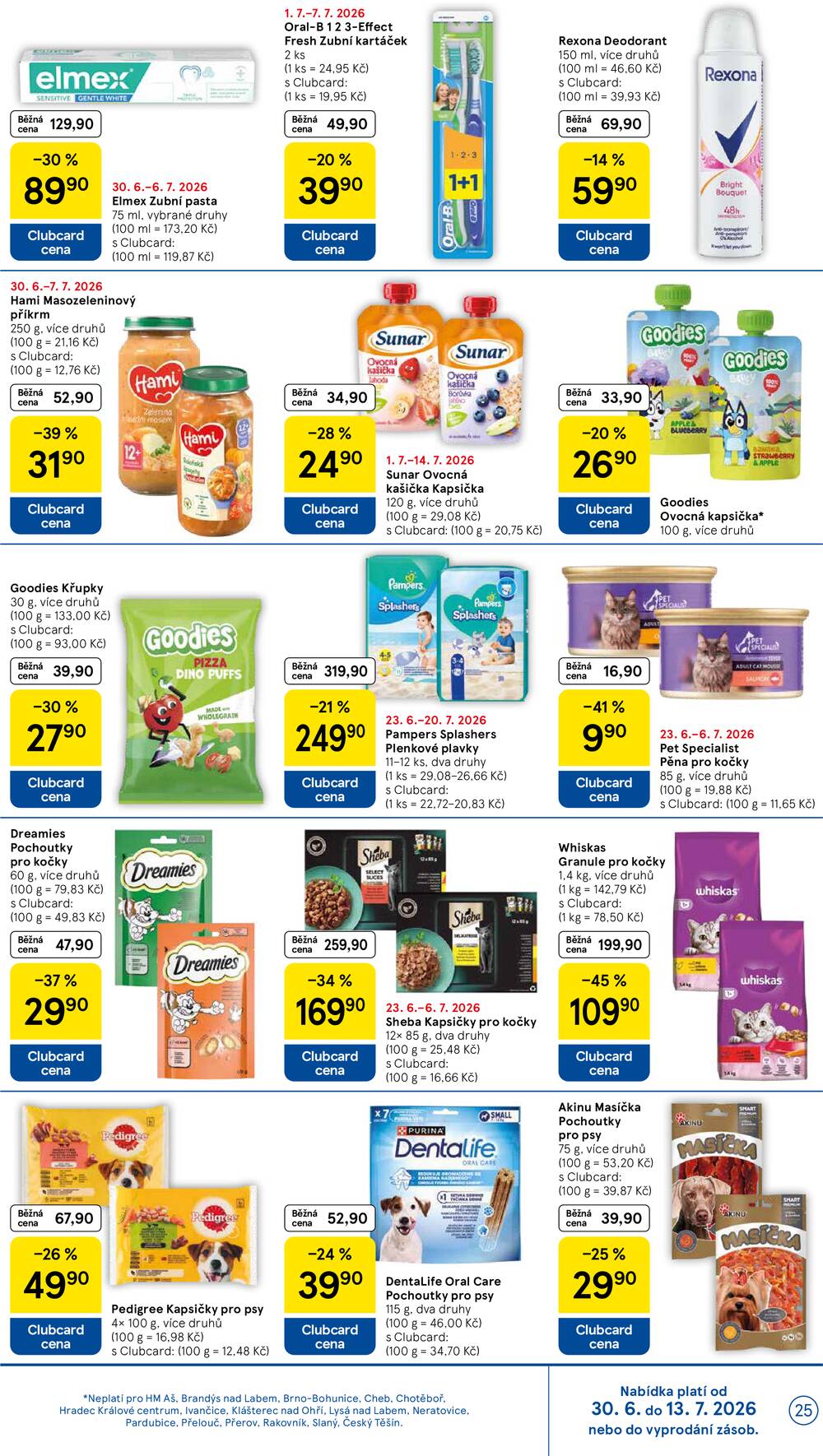 Tesco malé hypermarkety od 1.7. do 7.7.2026