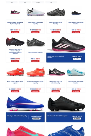 Intersport Kopačky a míče - 26. 6. 2026