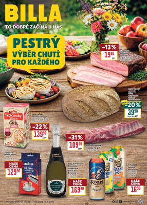 BILLA Výběr pro každého od 1.7. do 28.7.2026