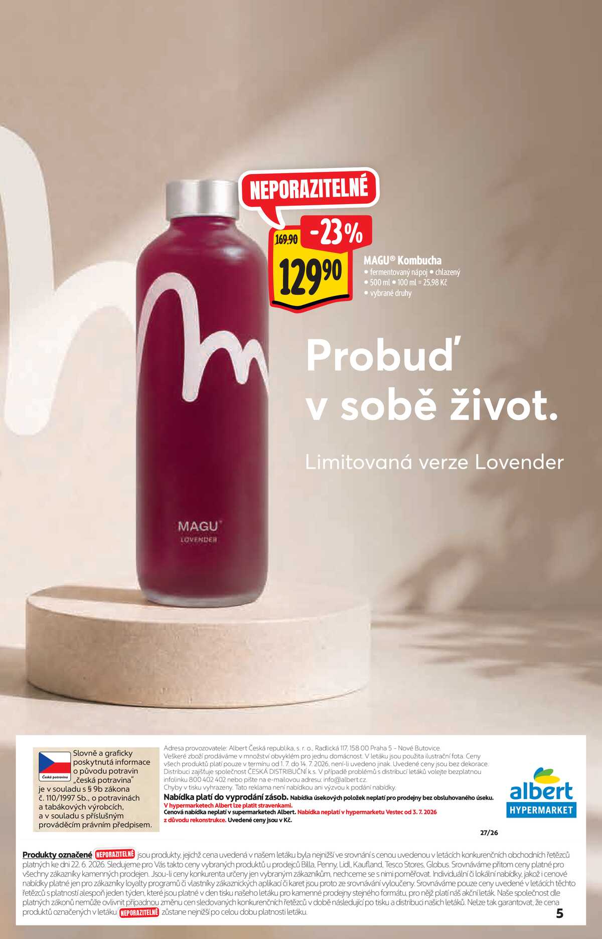 Albert  Hypermarket katalog Brand od 1.7. do 7.7.2026 strana 5