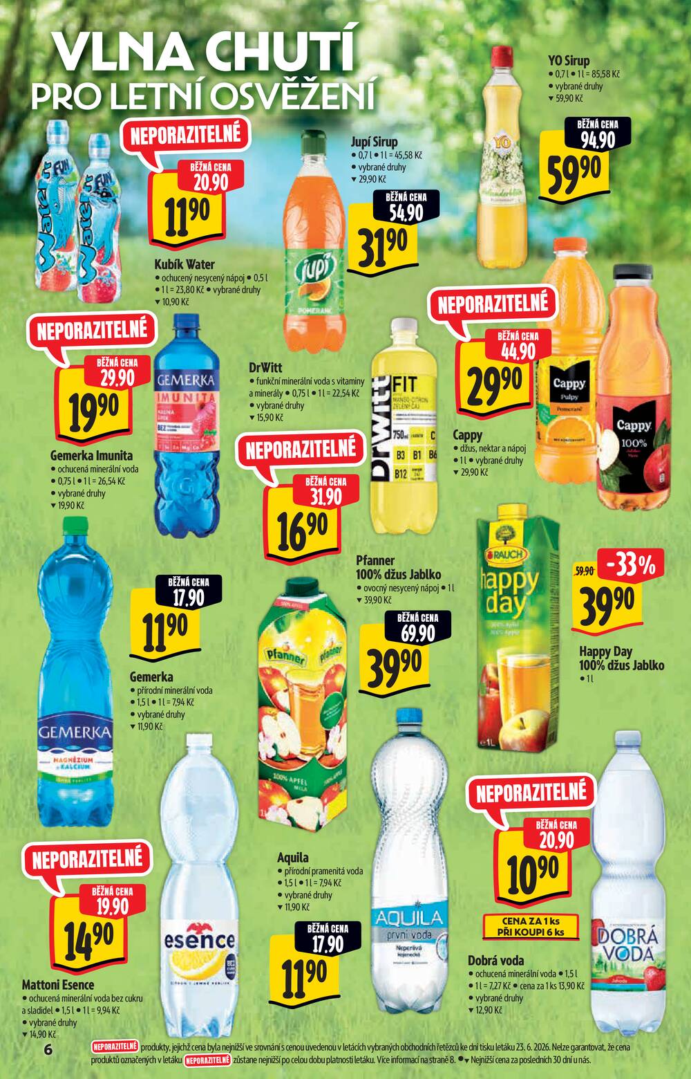 Leták Albert - Albert  Hypermarket katalog Léto od 1.7. do 14.7.2026 - strana 6