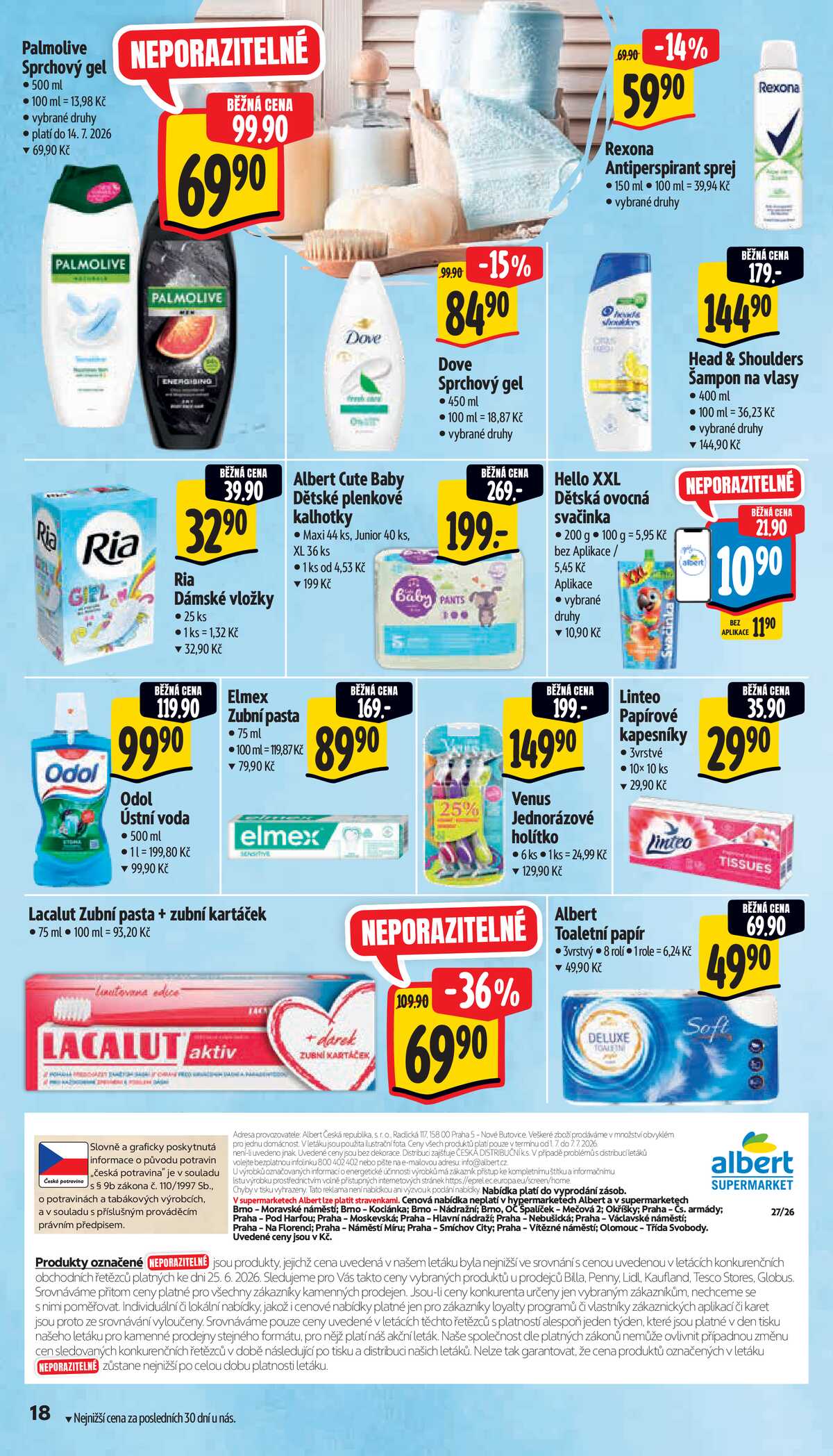 Albert Supermarket od 1.7. do 7.7.2026 strana 20