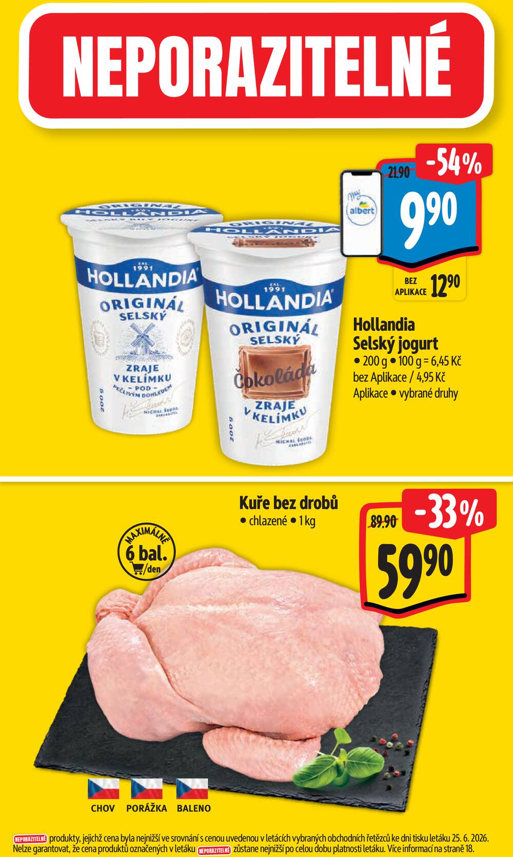 Leták Albert - Albert Supermarket Jihomoravský od 1.7. do 7.7.2026 - strana 2