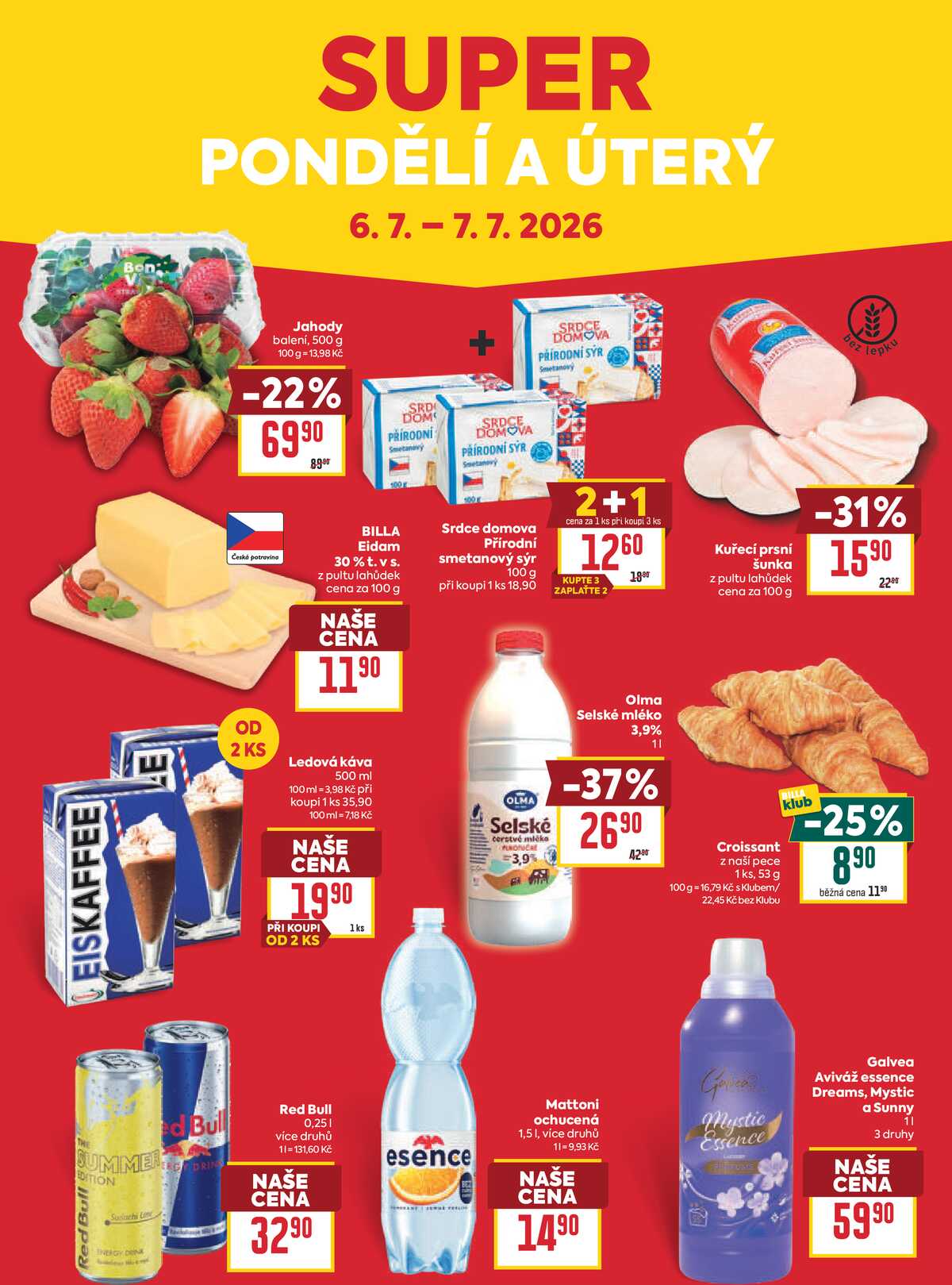 BILLA malý leták od 1.7. do 7.7.2026 strana 8