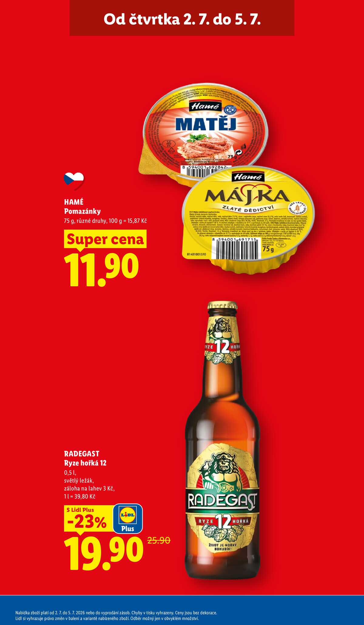 Lidl Čtvrtek od 2.7. do 5.7.2026 strana 7