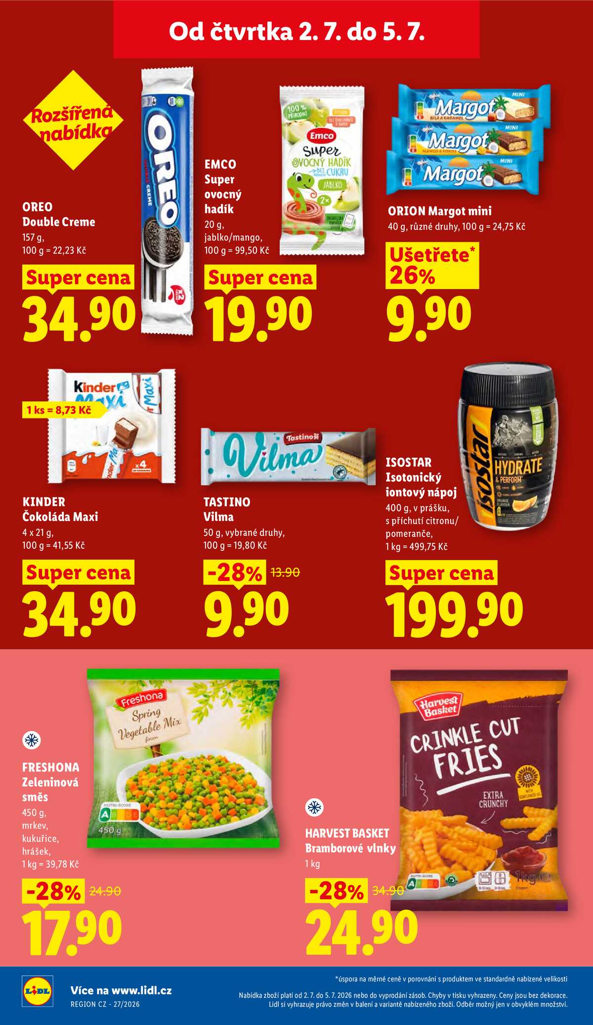 Lidl Čtvrtek od 2.7. do 5.7.2026 strana 22