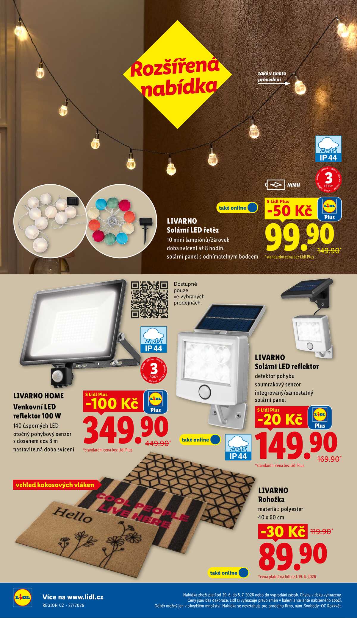 Lidl Spotřební zboží 29.6. - 5.7. strana 18