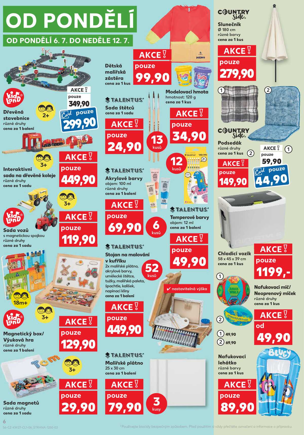Kaufland - Spotřební zobží -  1.7. - 7.7.2026 strana 6
