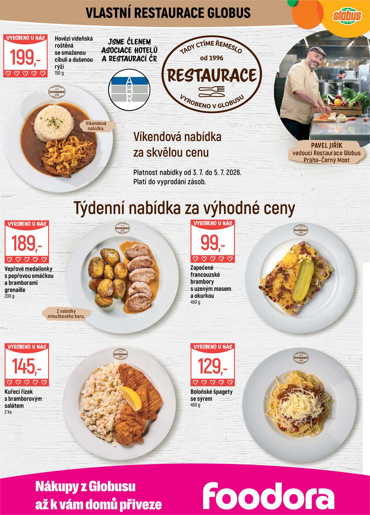 Akční leták Globus 1.7. - 7.7.2026 - Globus Praha - Centrum Černý Most strana 8