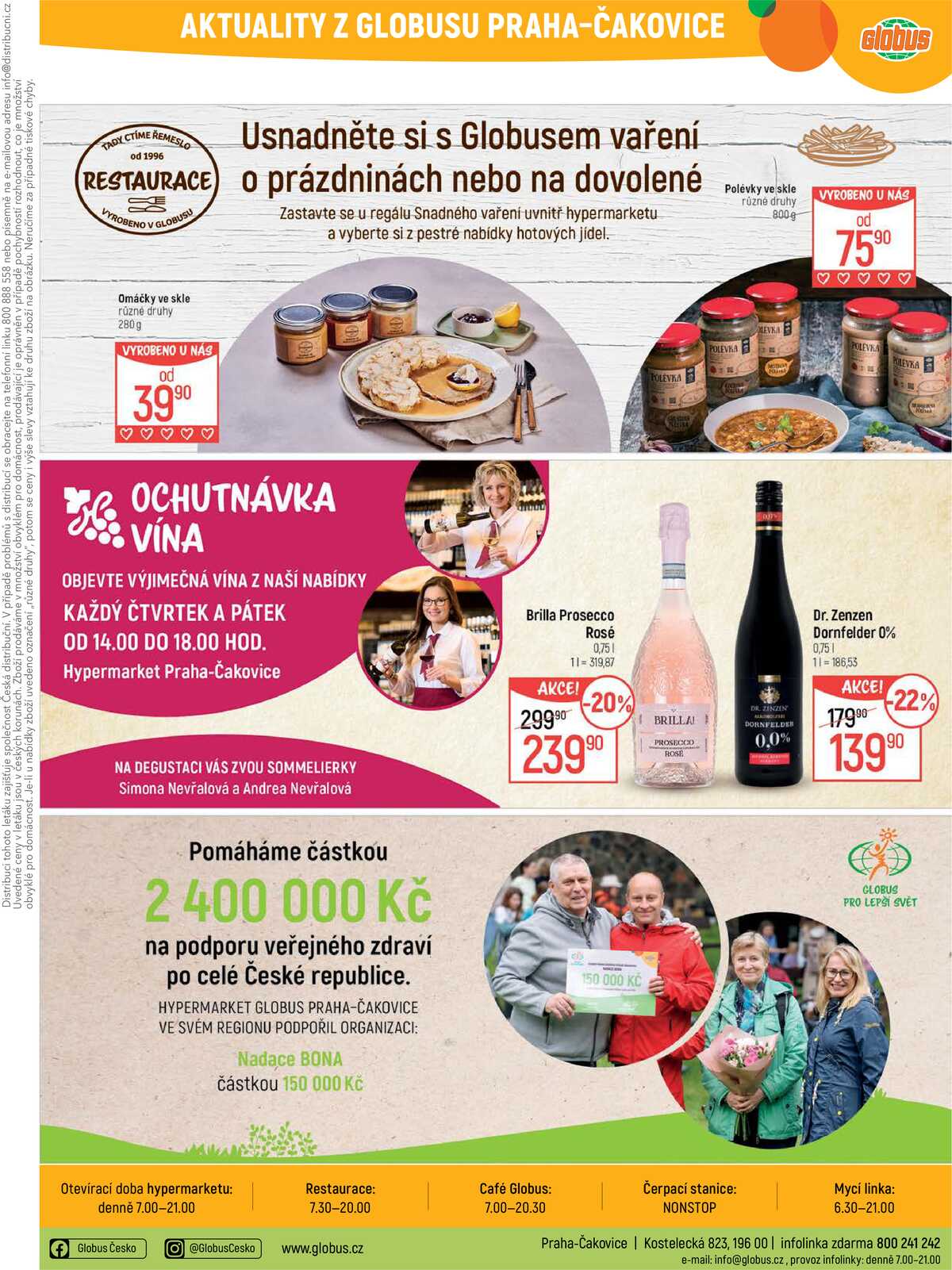 Akční leták Globus 1.7. - 7.7.2026 - Globus Praha - Čakovice strana 38
