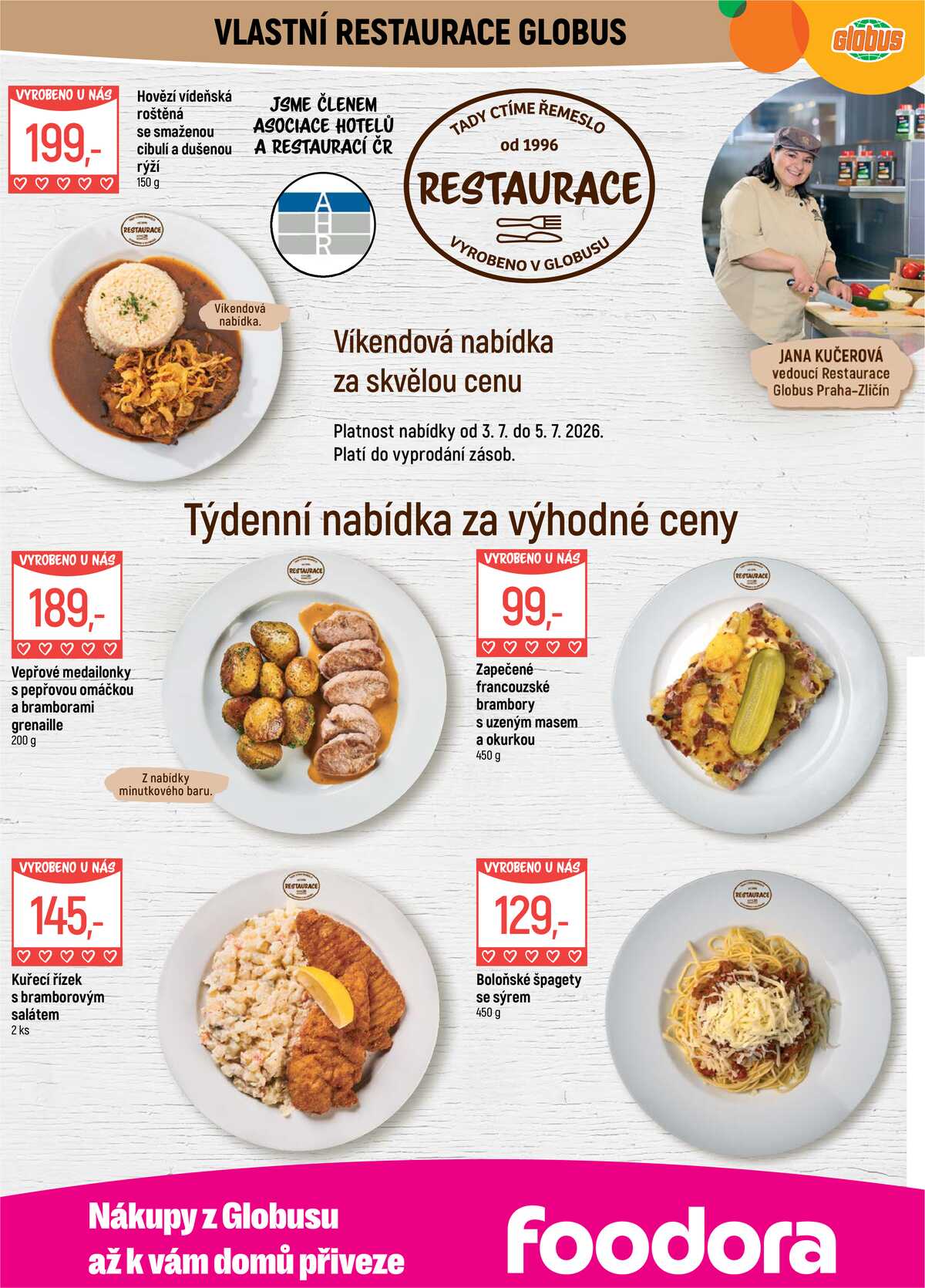 Akční leták Globus 1.7. - 7.7.2026 - Globus Praha - Zličín strana 8