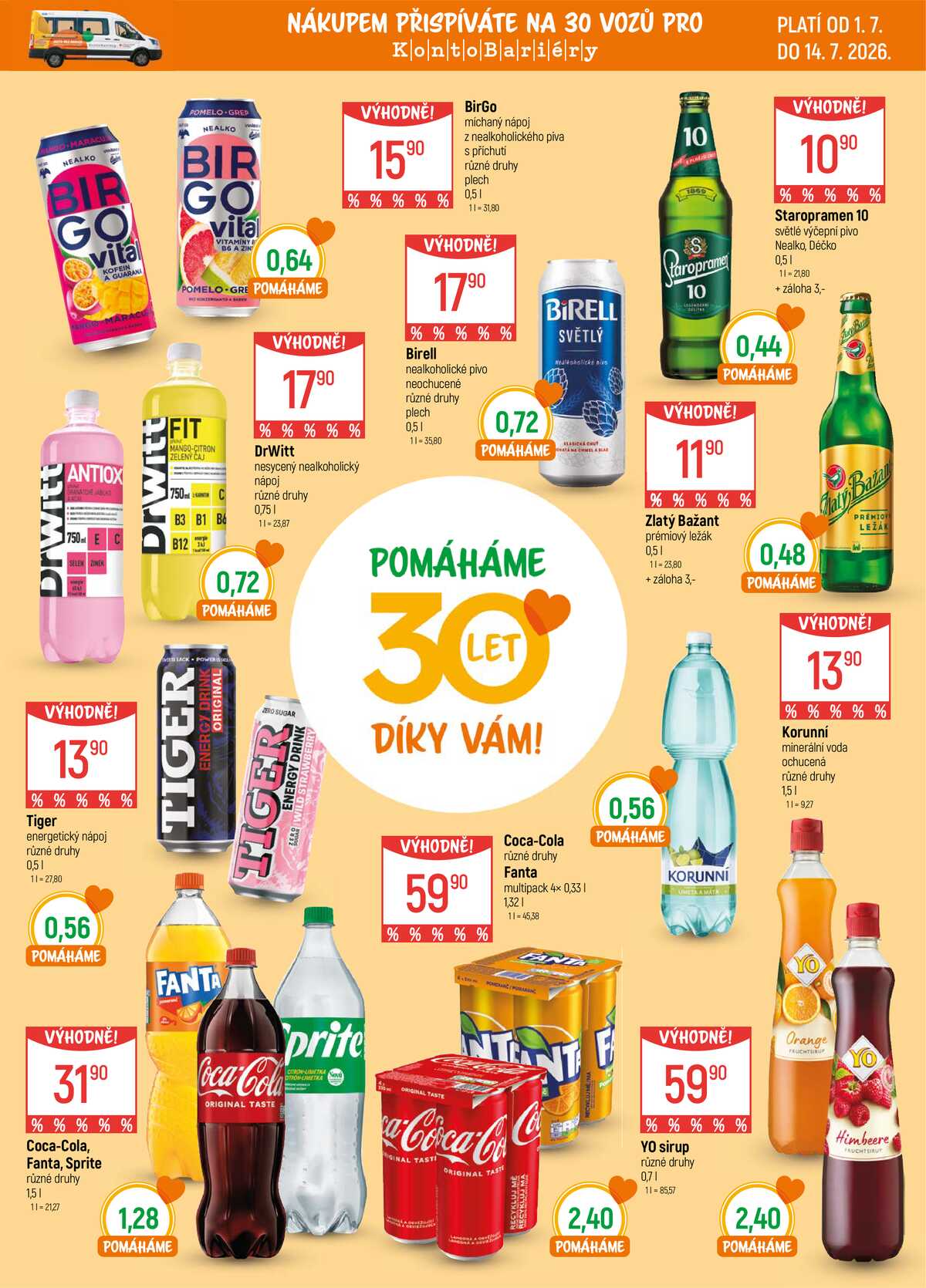 Akční leták Globus 1.7. - 14.7.2026 - Globus České Budějovice strana 8