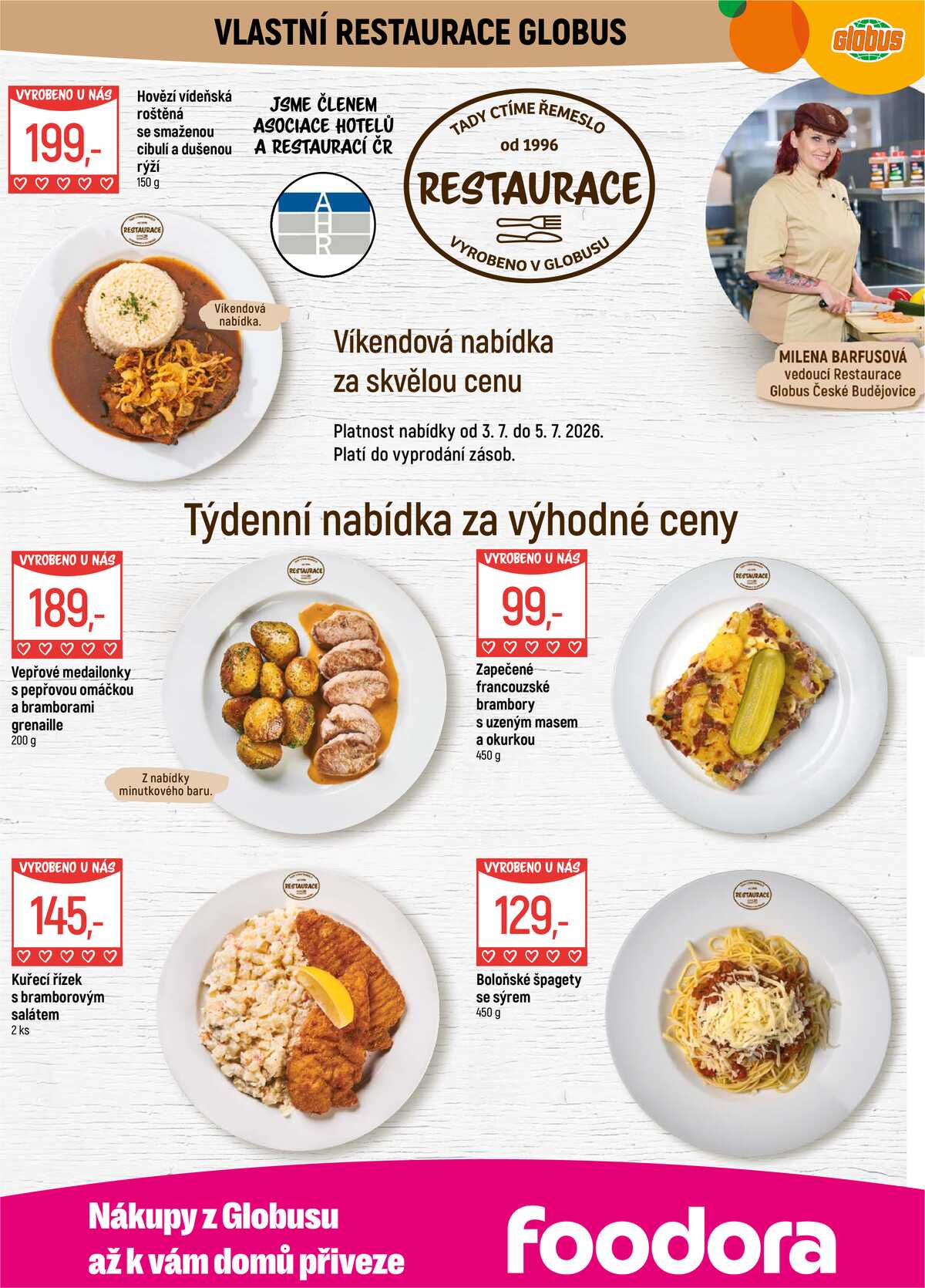 Akční leták Globus 1.7. - 7.7.2026 - Globus České Budějovice strana 8