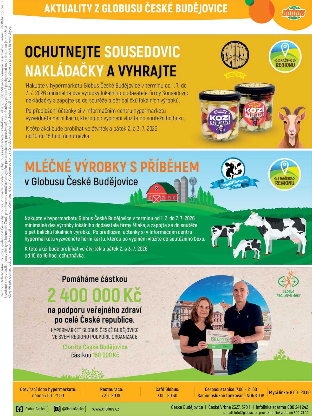 Akční leták Globus 1.7. - 7.7.2026 - Globus České Budějovice strana 38