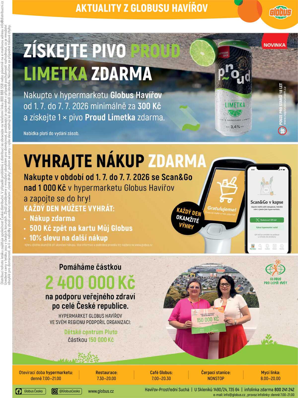 Akční leták Globus 1.7. - 7.7.2026 - Globus Havířov strana 38