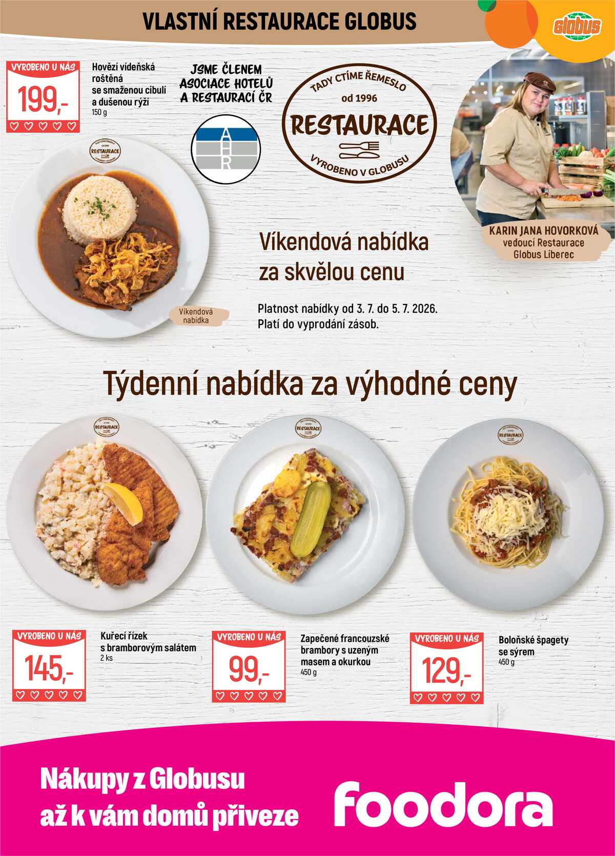 Akční leták Globus 1.7. - 7.7.2026 - Globus Liberec strana 8