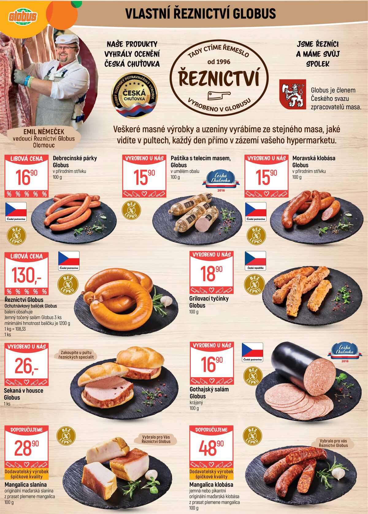 Akční leták Globus 1.7. - 7.7.2026 - Globus Olomouc strana 5
