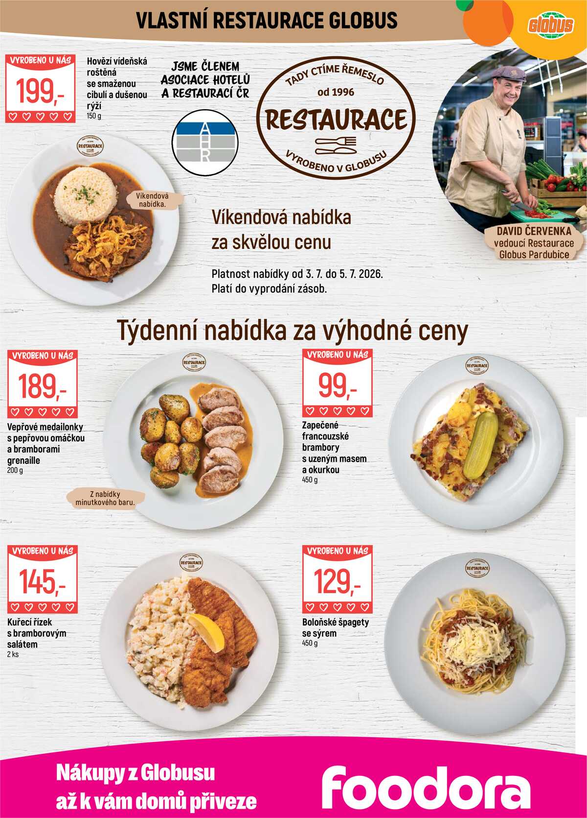 Akční leták Globus 1.7. - 7.7.2026 - Globus Pardubice strana 8