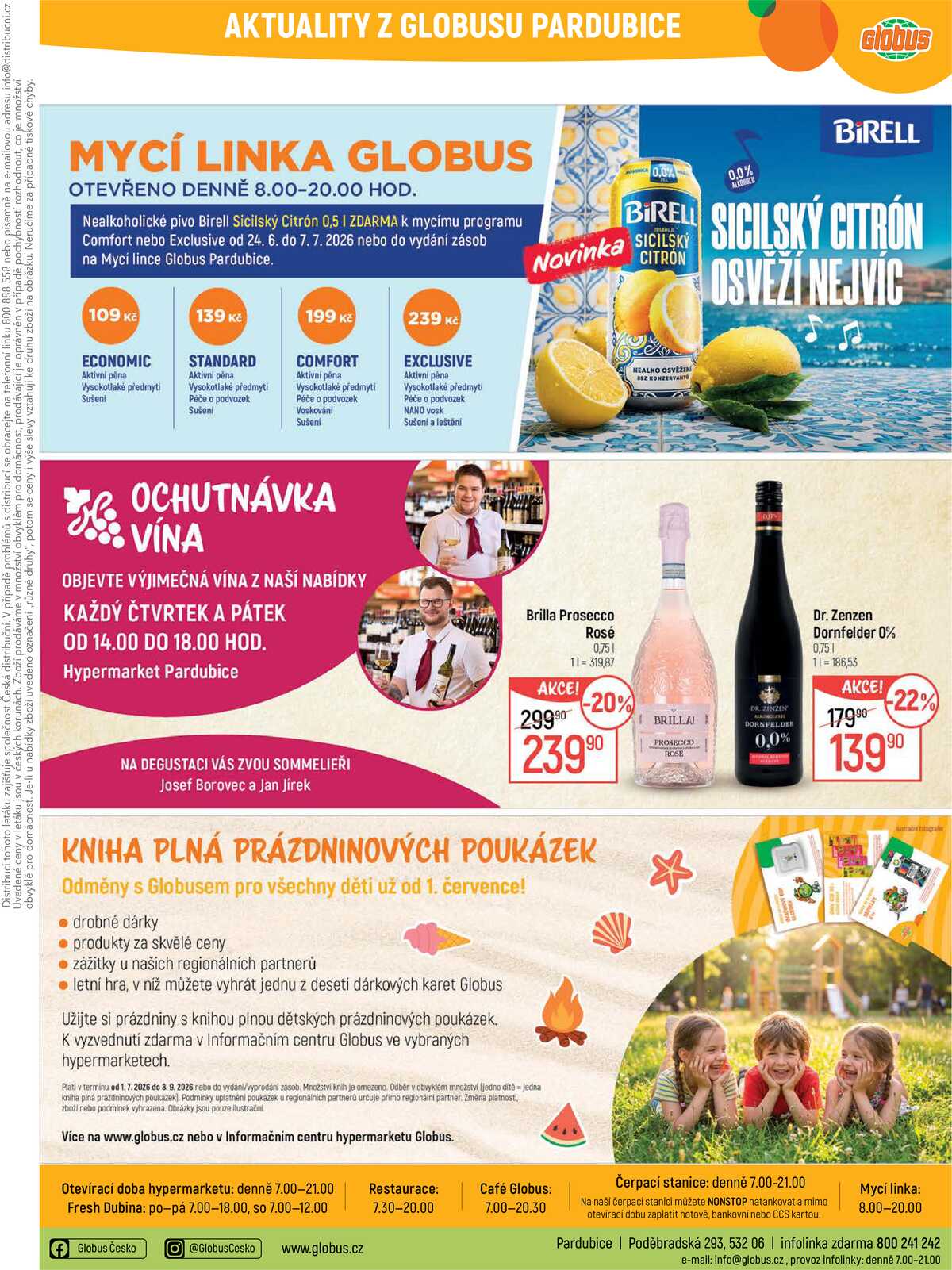 Akční leták Globus 1.7. - 7.7.2026 - Globus Pardubice strana 38
