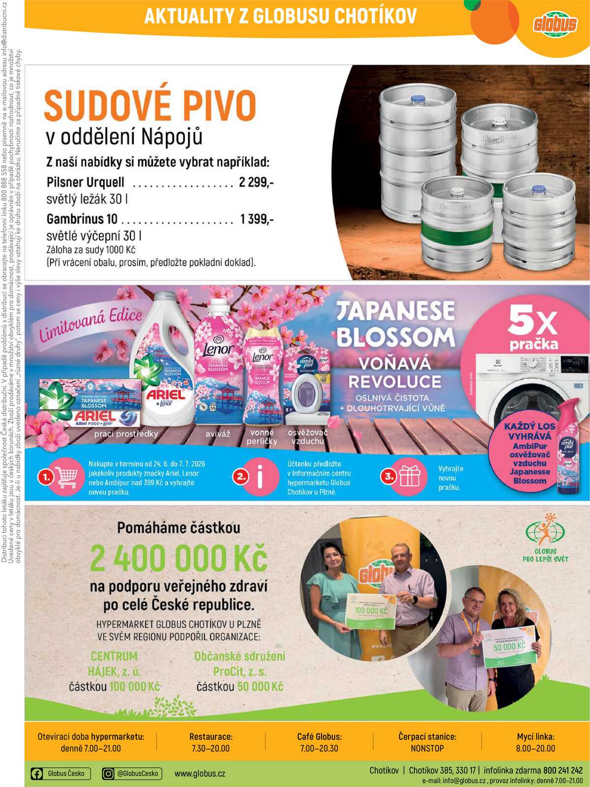 Akční leták Globus 1.7. - 7.7.2026 - Globus Chotíkov u Plzně strana 38