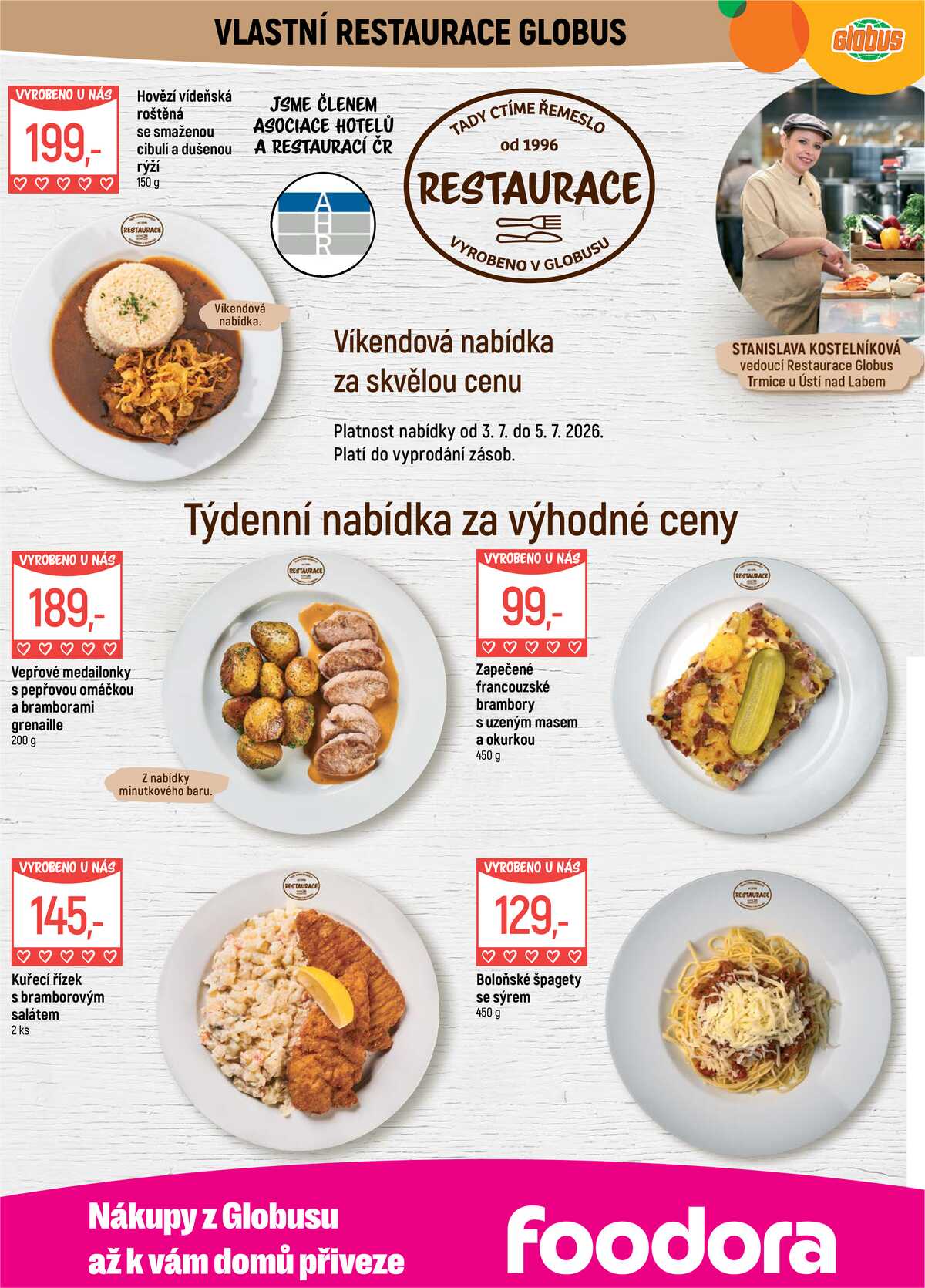 Akční leták Globus 1.7. - 7.7.2026 - Globus Trmice u Ústí nad Labem strana 8