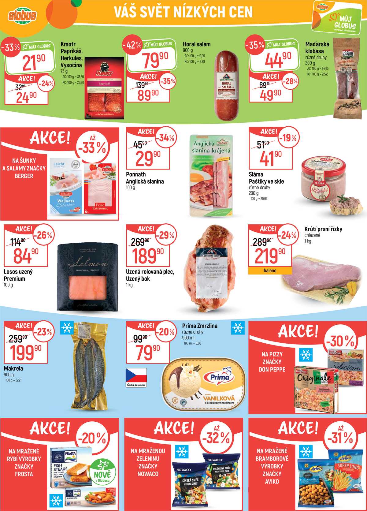 Akční leták Globus 1.7. - 7.7.2026 - Globus Praha - Štěrboholy strana 28