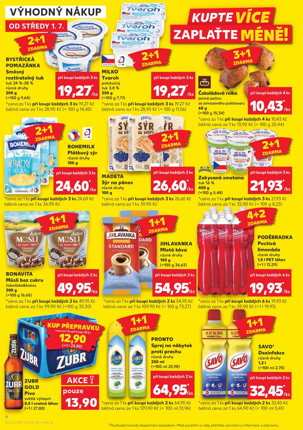 Kaufland 1.7. - 7.7. - Kaufland - Praha 3 (Jarov)