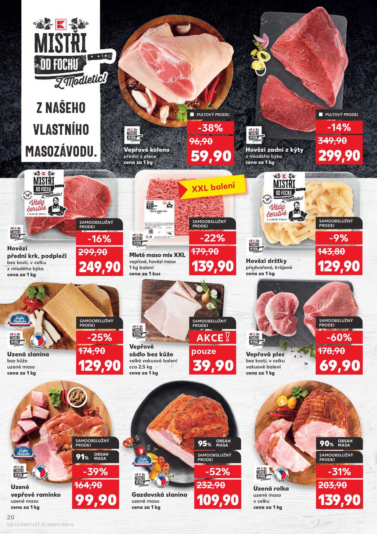 Kaufland 1.7. - 7.7. - Kaufland - Praha 12 (Modřany) strana 20