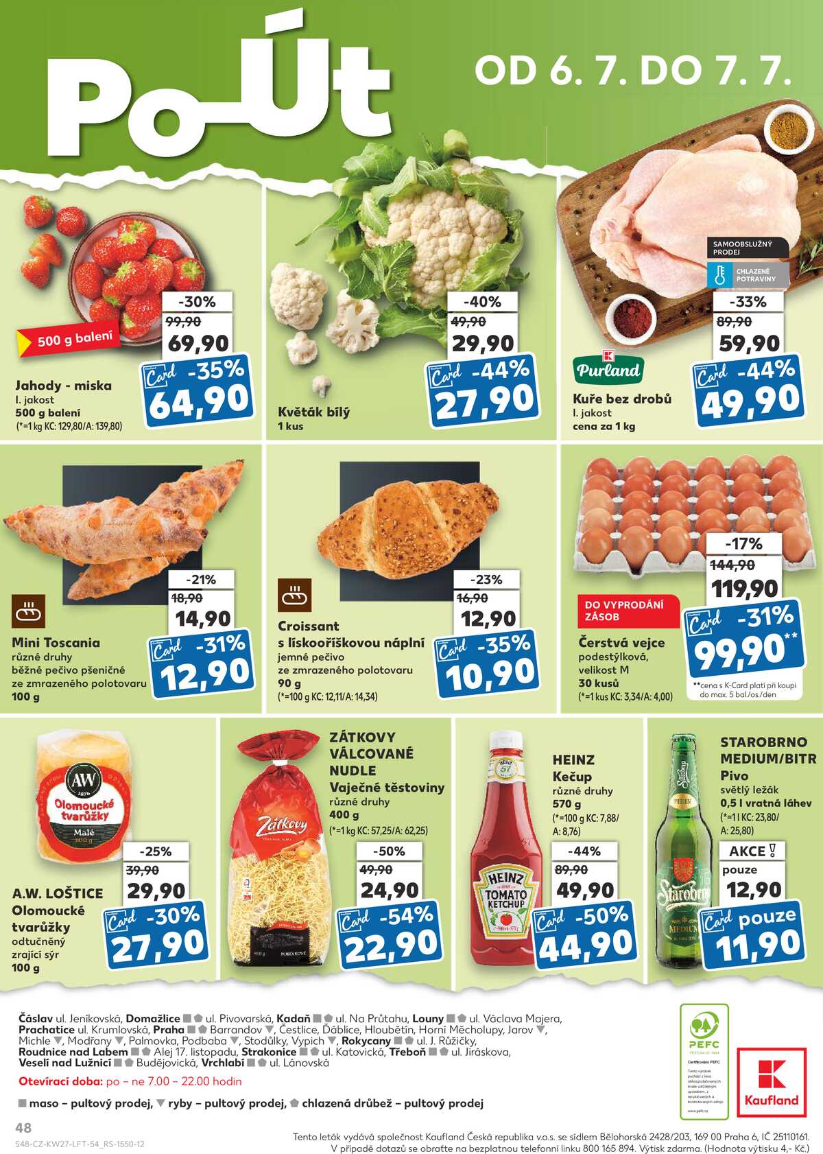 Kaufland 1.7. - 7.7. - Kaufland - Praha 8 (Libeň) strana 48