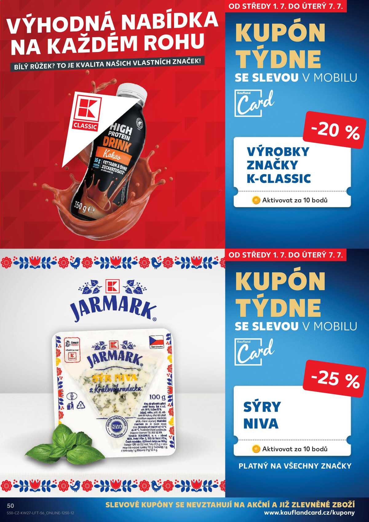 Kaufland 1.7. - 7.7. - Kaufland - Hradec Králové strana 50
