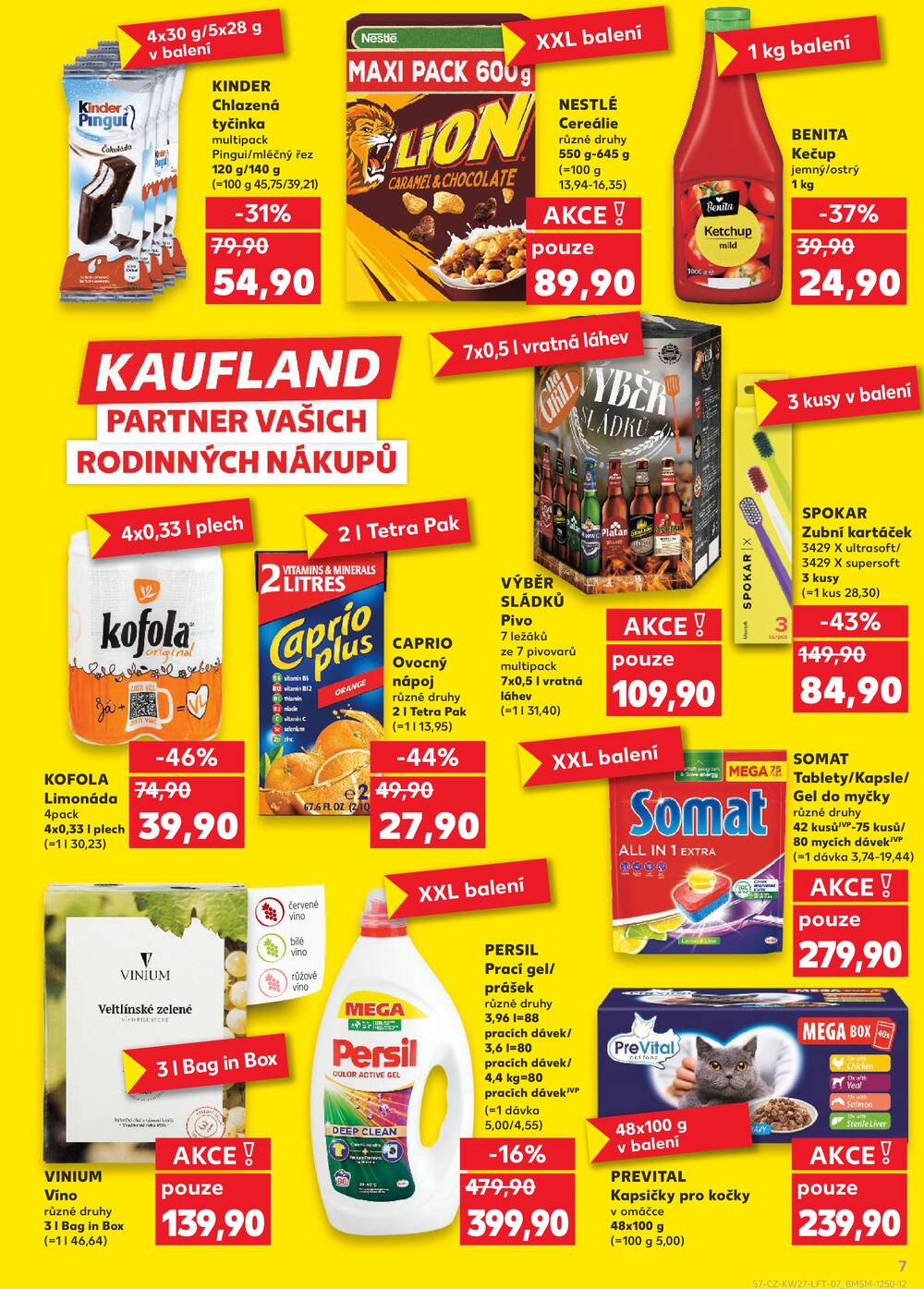 Kaufland 1.7. - 7.7. - Kaufland - Boskovice