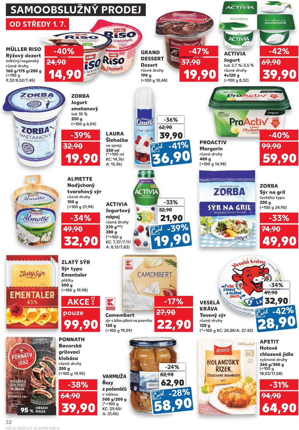 Kaufland 1.7. - 7.7. - Kaufland - Boskovice