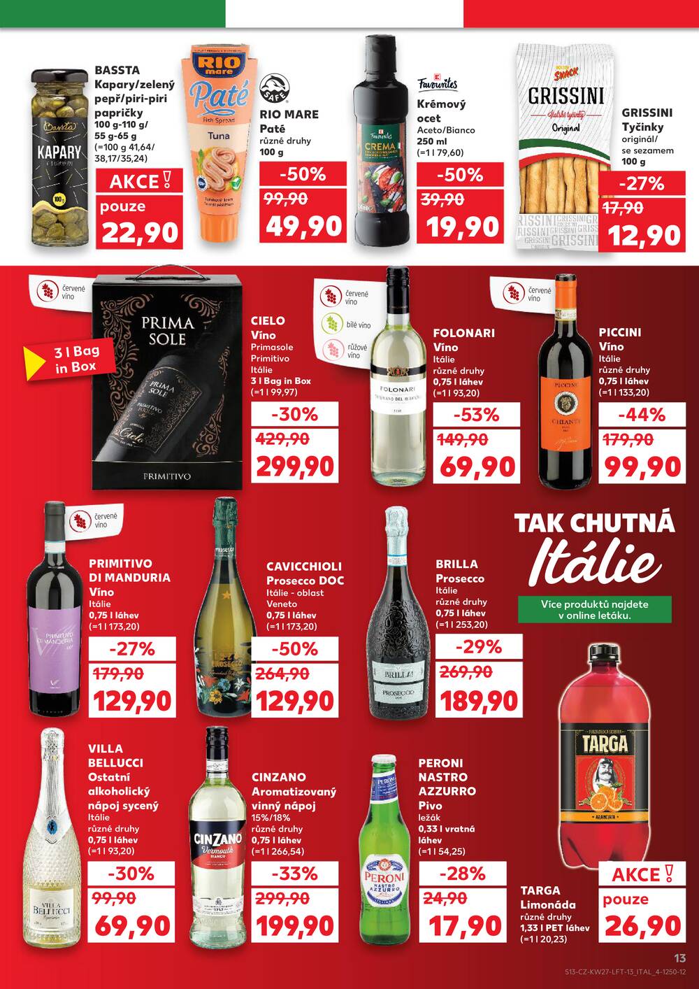 Kaufland 1.7. - 7.7. - Kaufland - Most
