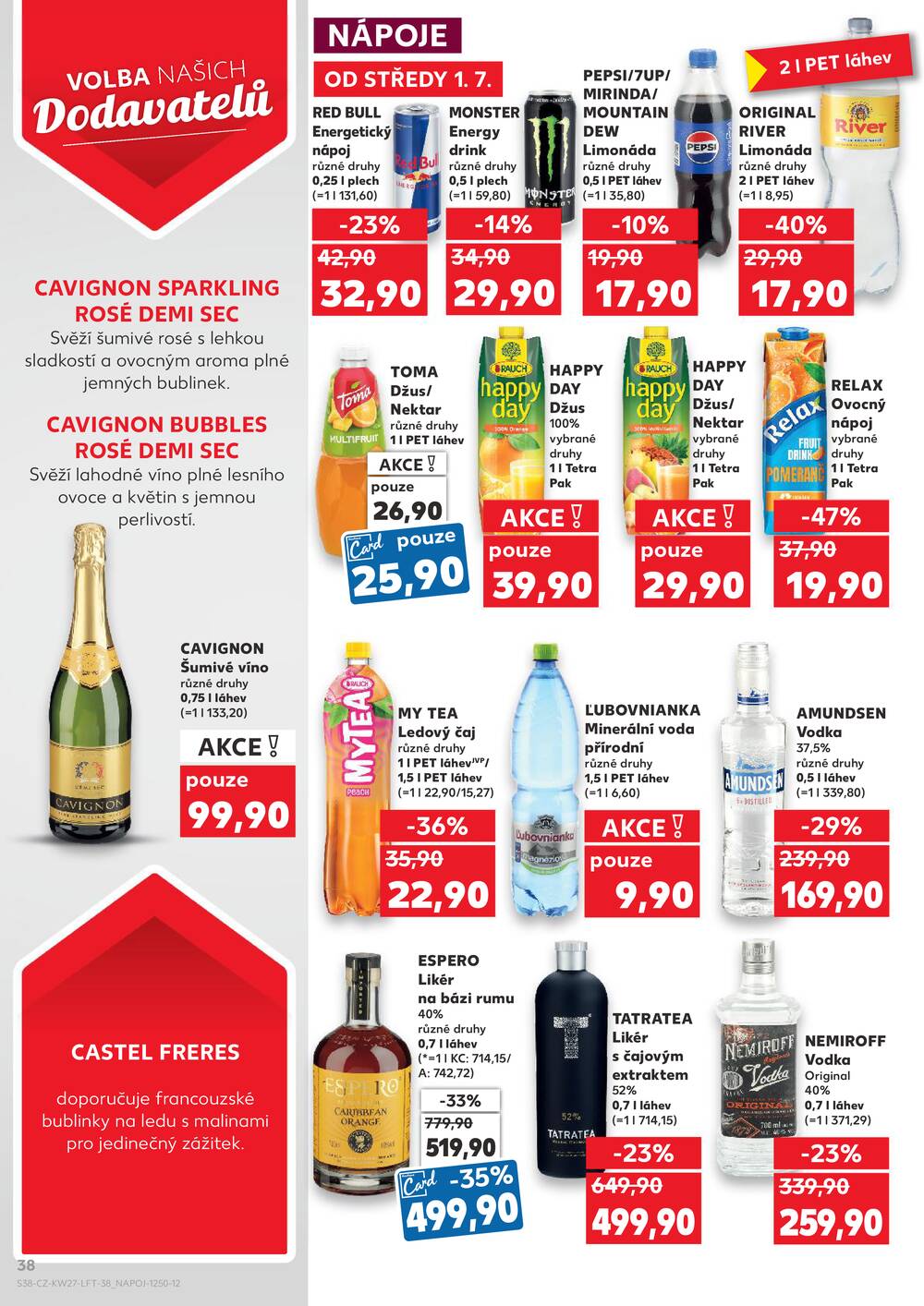 Kaufland 1.7. - 7.7. - Kaufland - Most