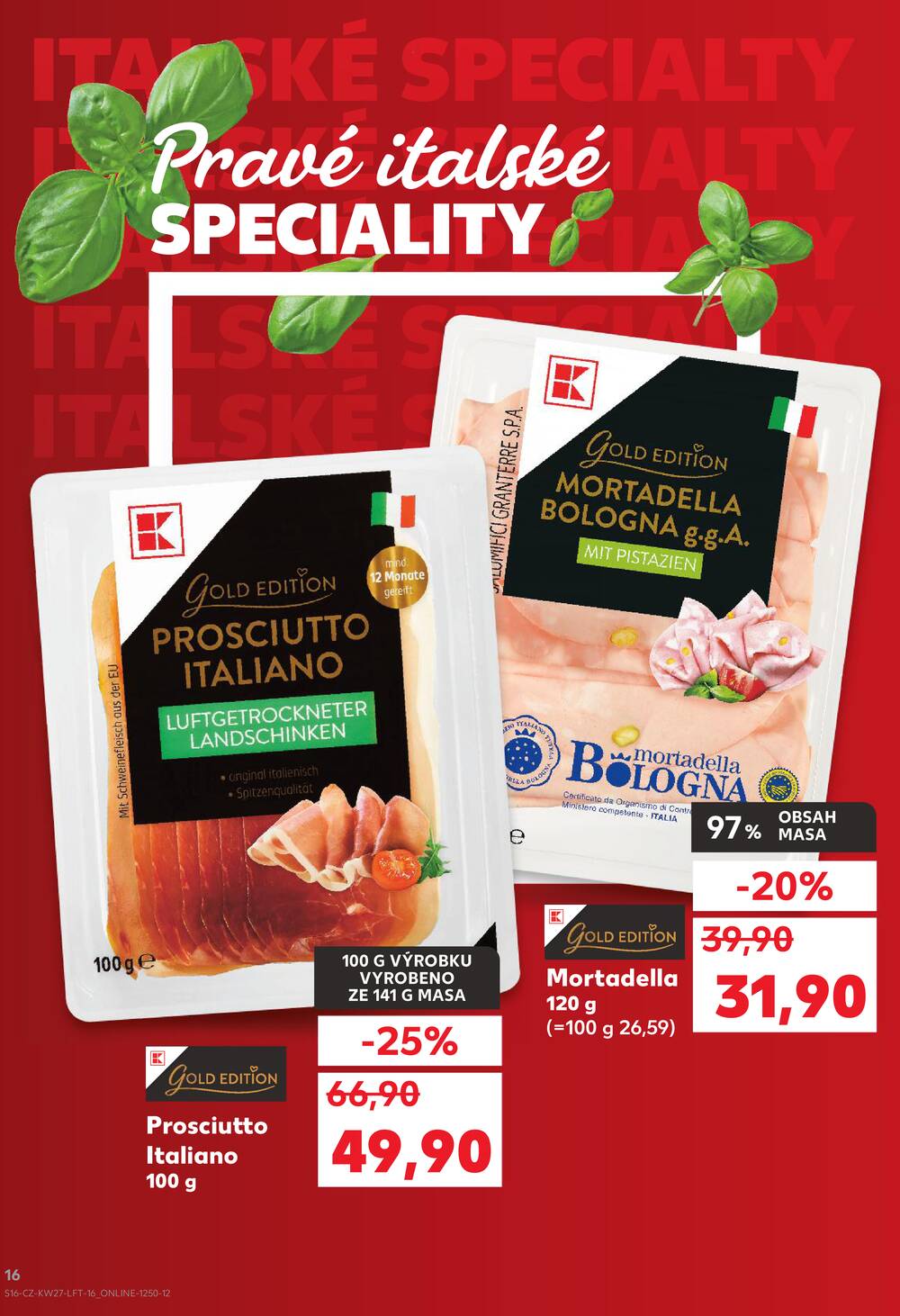 Kaufland 1.7. - 7.7. - Kaufland - Sokolov