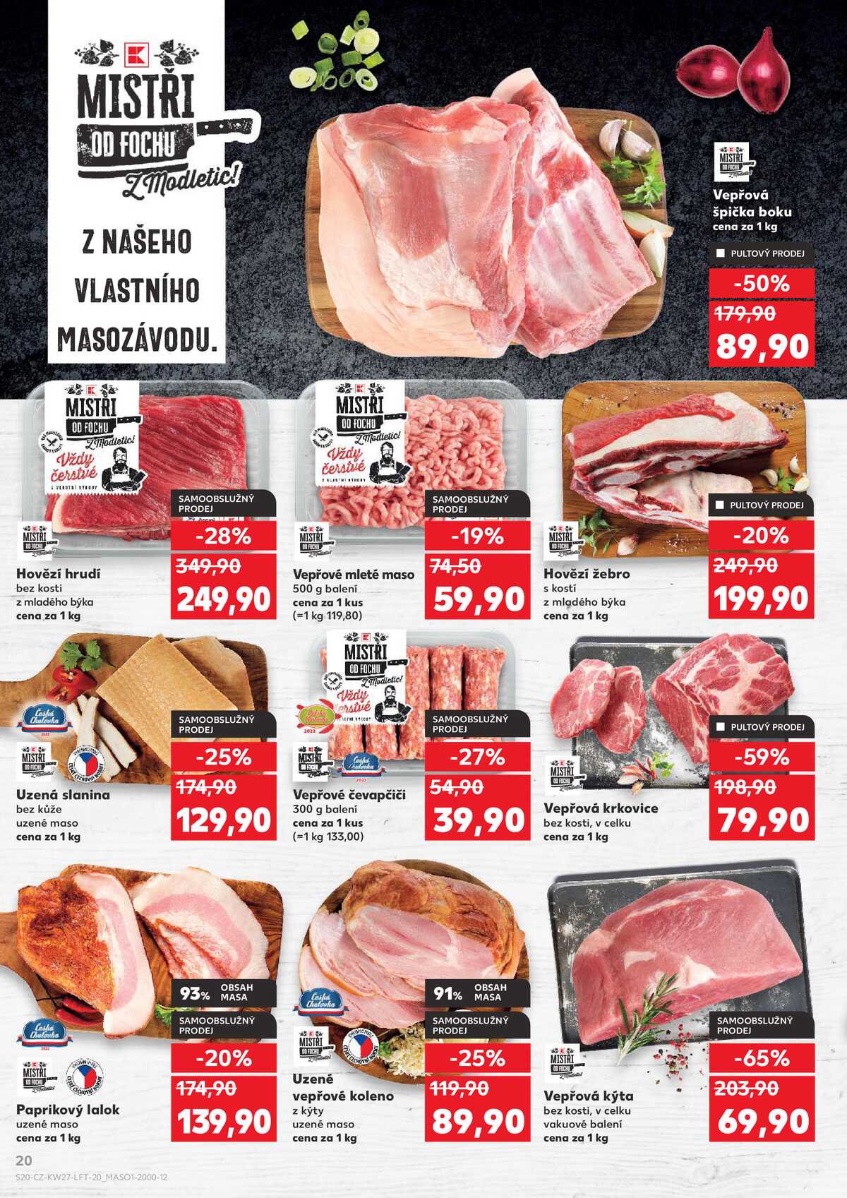 Kaufland 1.7. - 7.7. - Kaufland - Kopřivnice strana 20