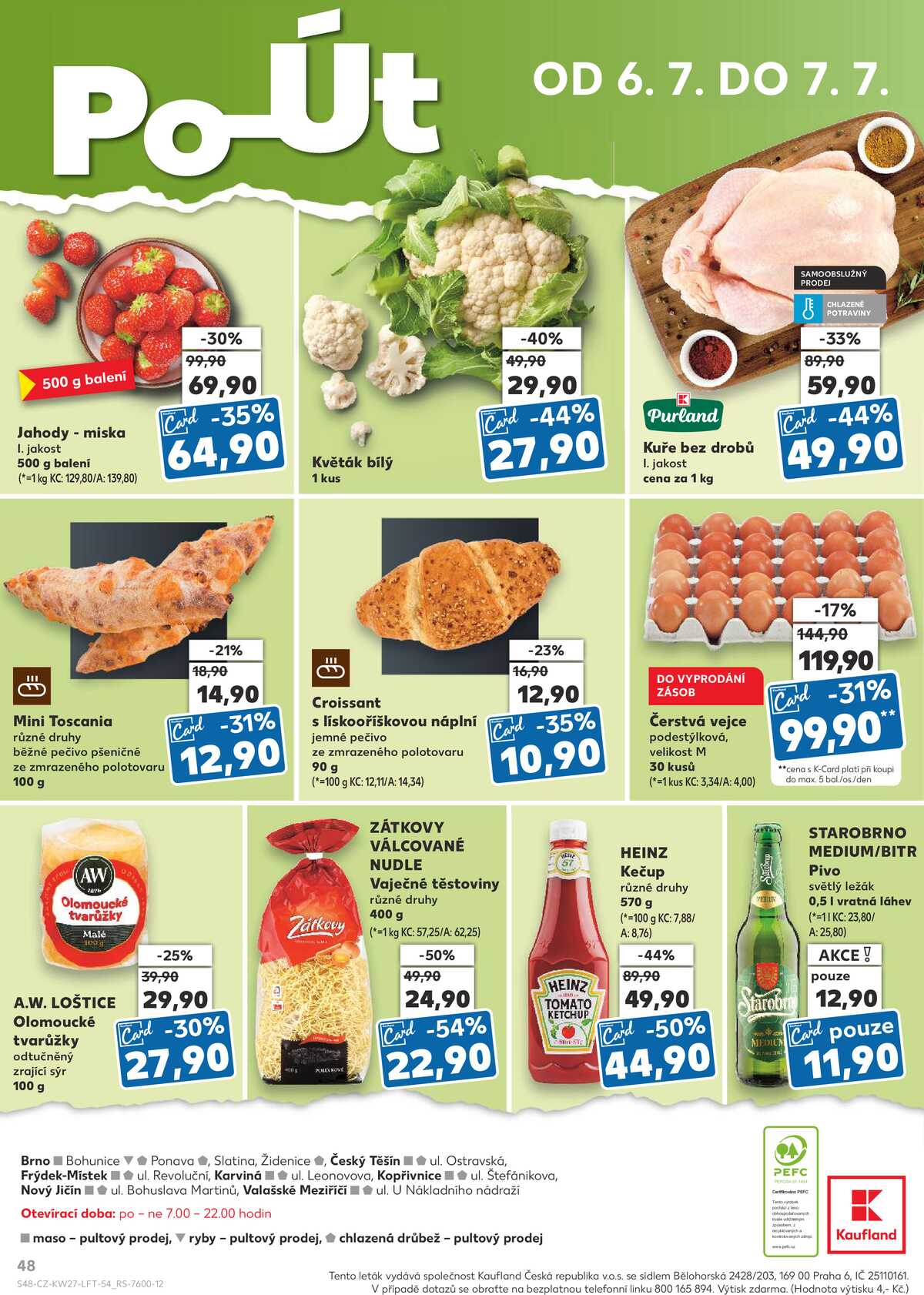 Kaufland 1.7. - 7.7. - Kaufland - Kopřivnice strana 48