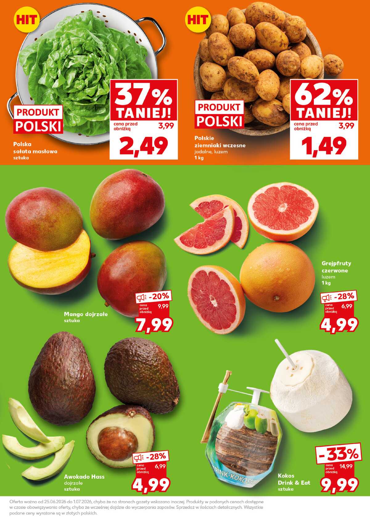 Leták Kaufland Polsko 29.6.-1.7.2026 - Silný start strana 5