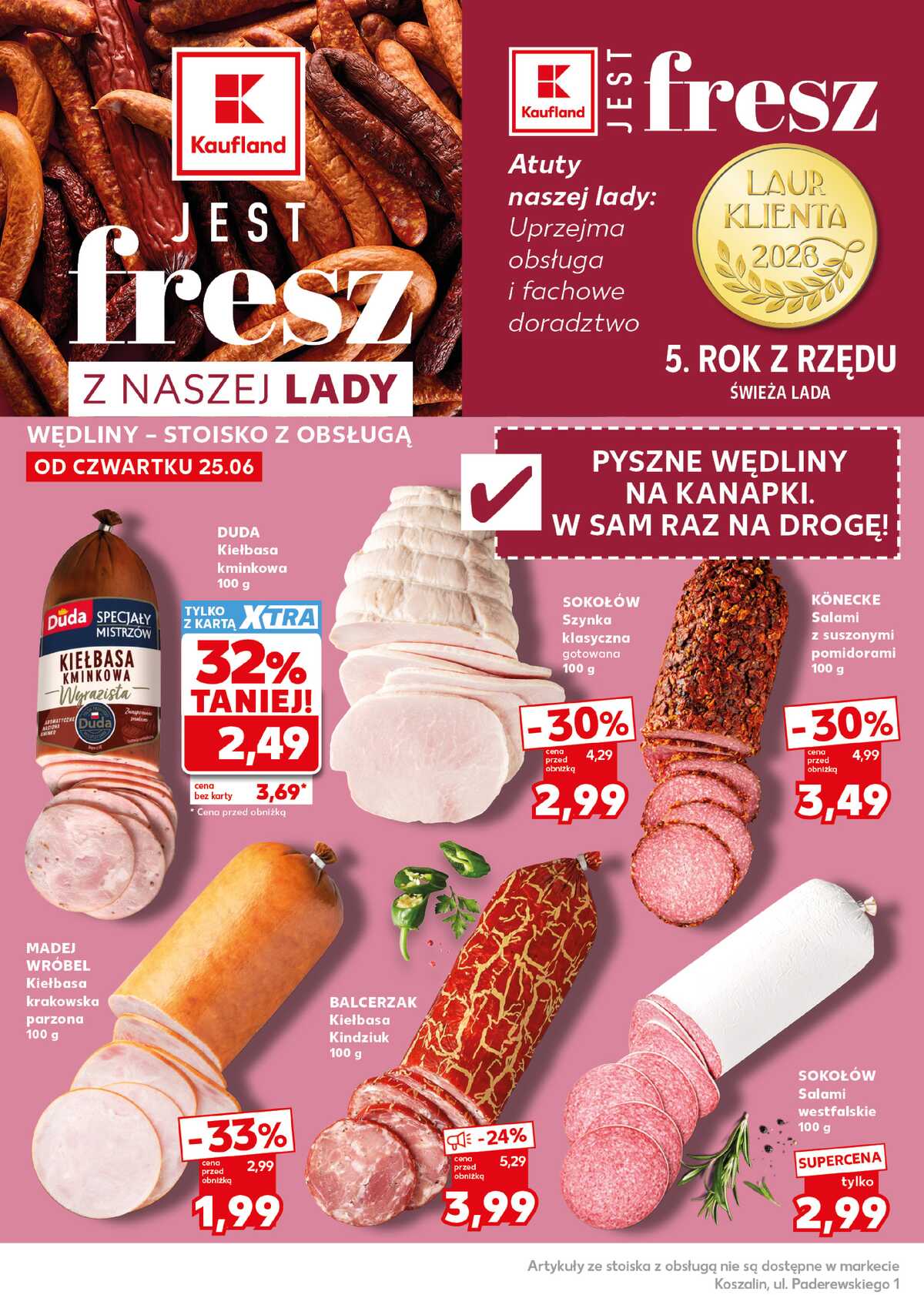 Leták Kaufland Polsko 29.6.-1.7.2026 - Silný start strana 16