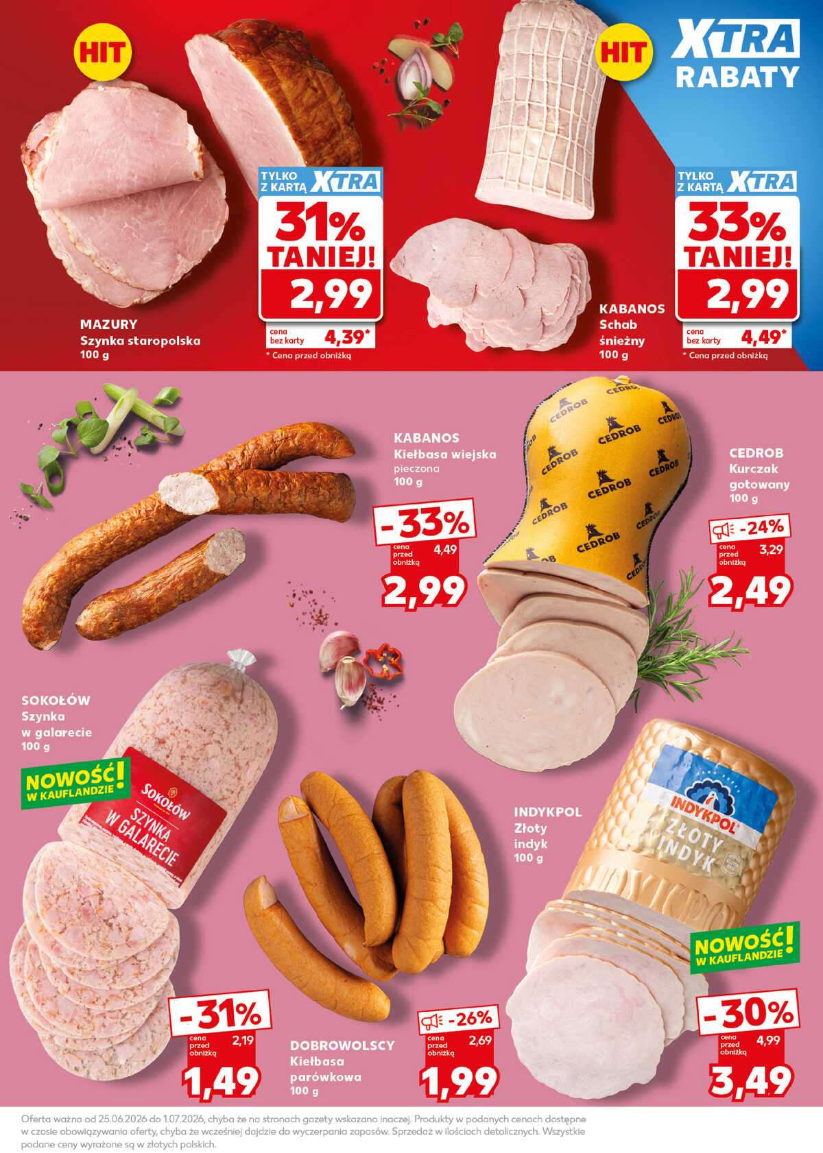 Leták Kaufland Polsko 29.6.-1.7.2026 - Silný start strana 17