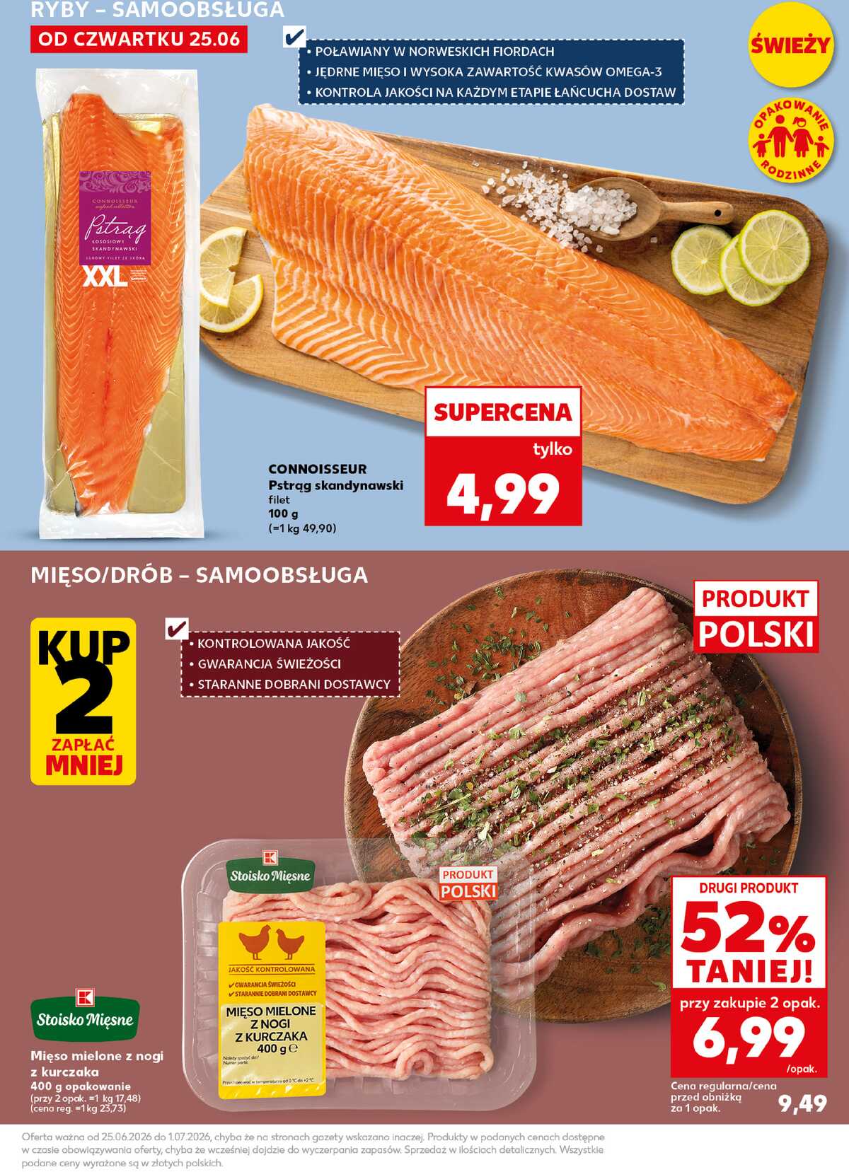 Leták Kaufland Polsko 29.6.-1.7.2026 - Silný start strana 23