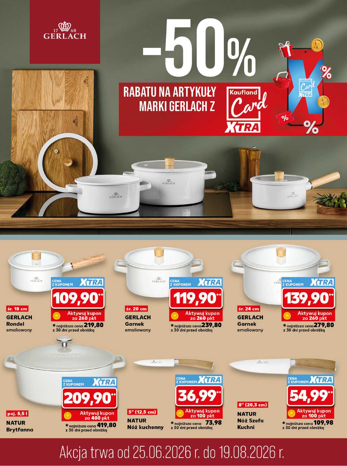 Leták Kaufland Polsko 29.6.-1.7.2026 - Silný start strana 30