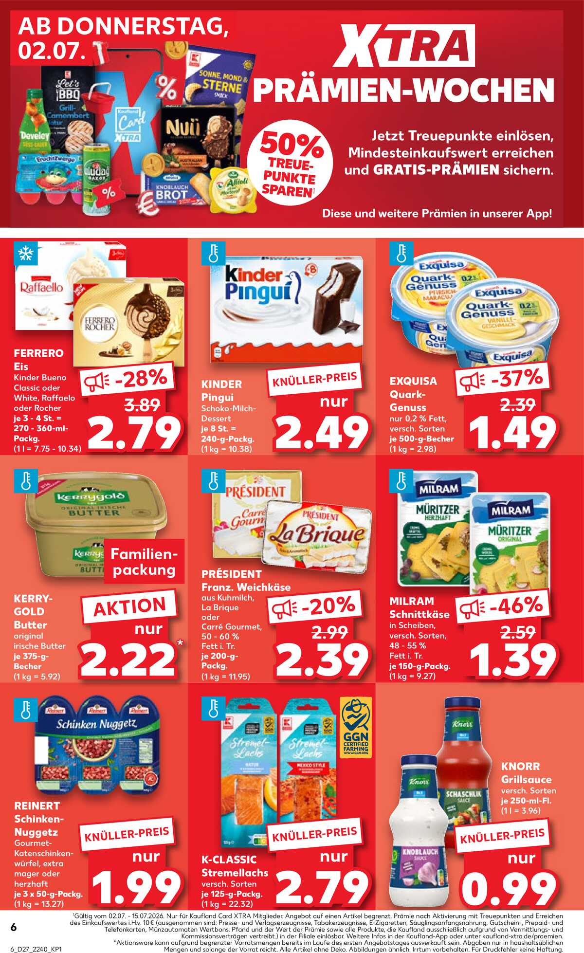 Leták Kaufland Německo 2.7.-8.7.2026 strana 6