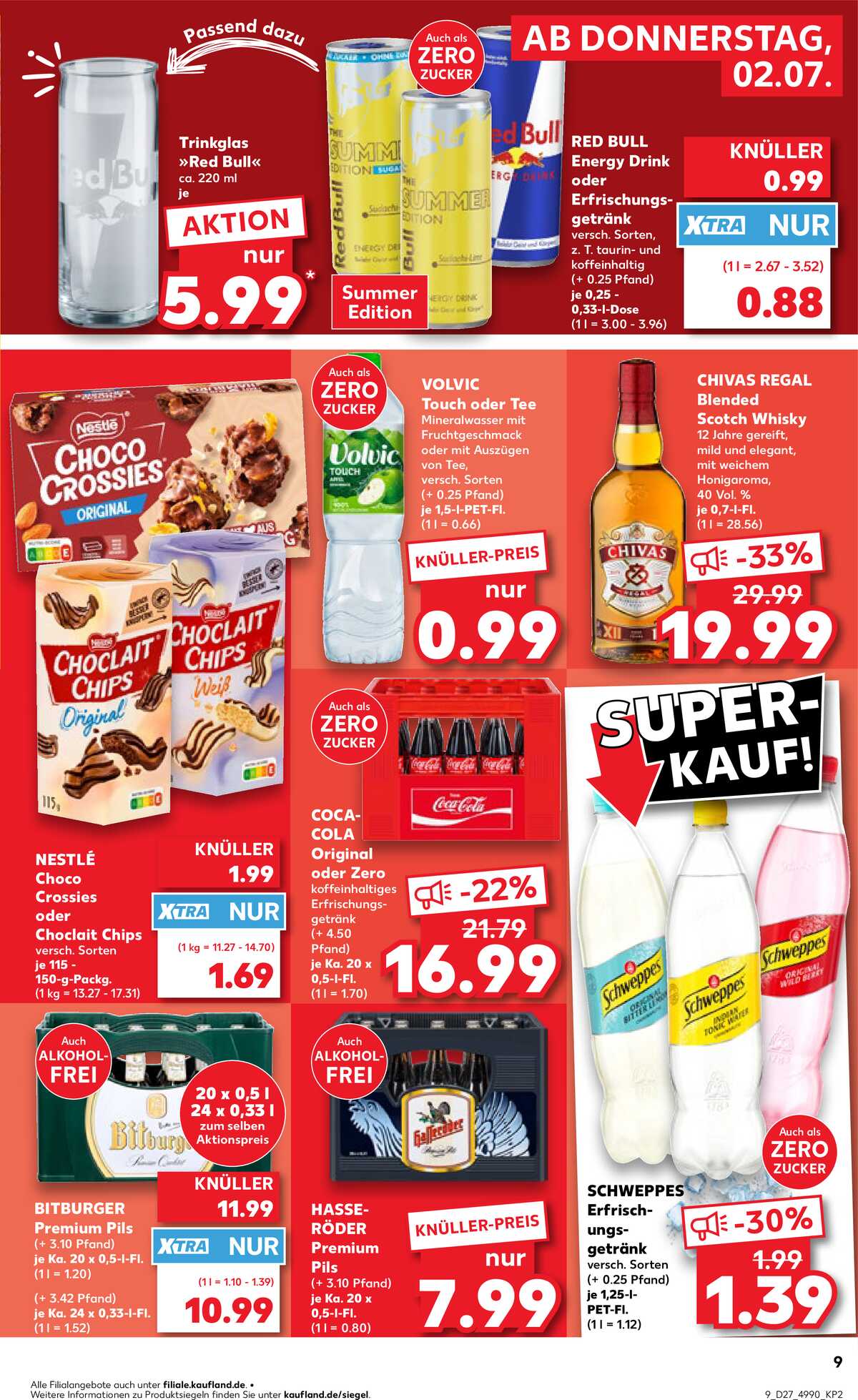 Leták Kaufland Německo 2.7.-8.7.2026 strana 9