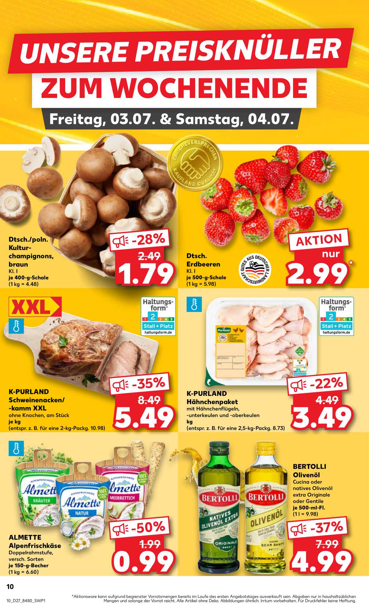 Leták Kaufland Německo 2.7.-8.7.2026 strana 10