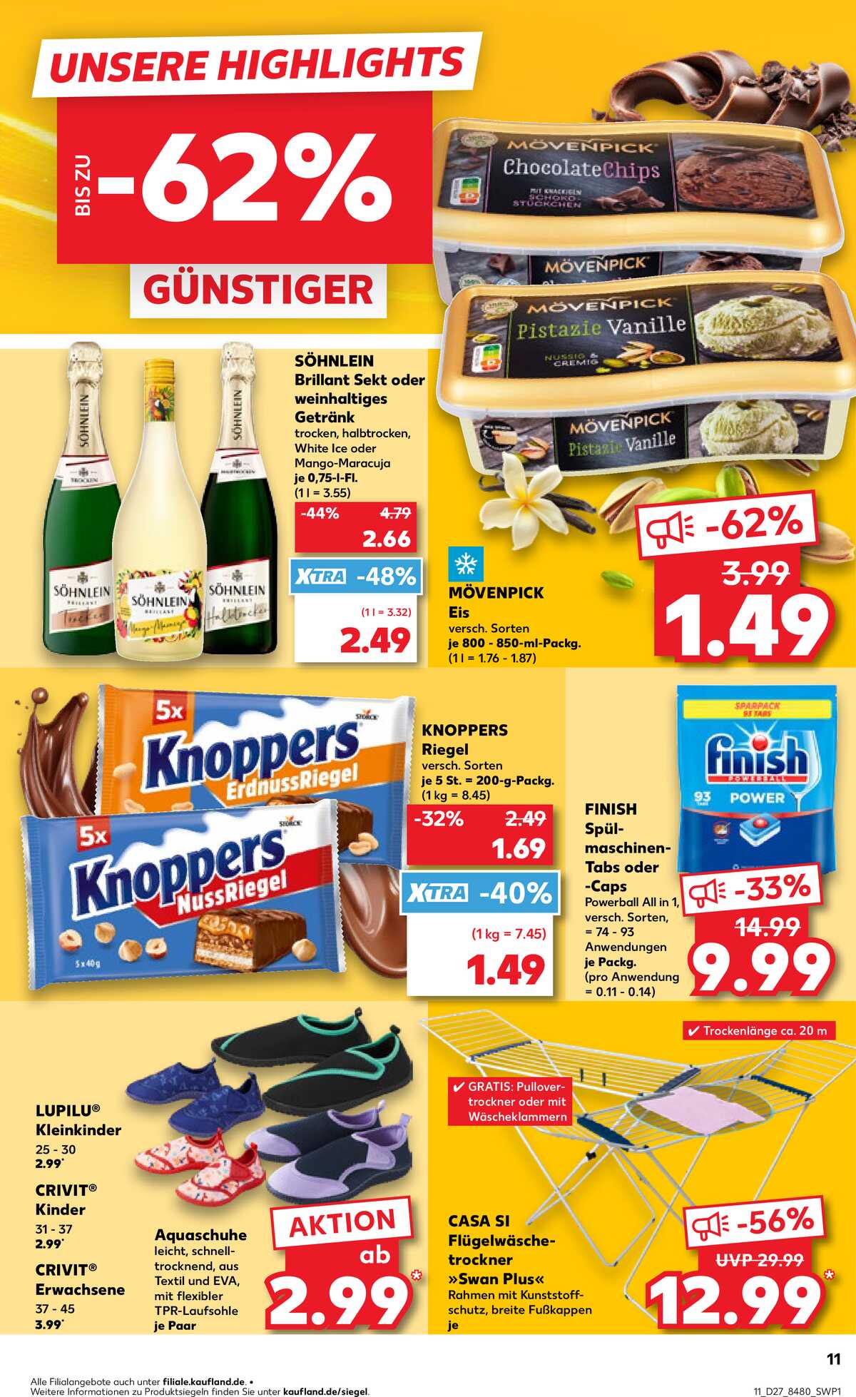 Leták Kaufland Německo 2.7.-8.7.2026 strana 11